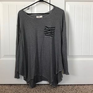 striped tunic